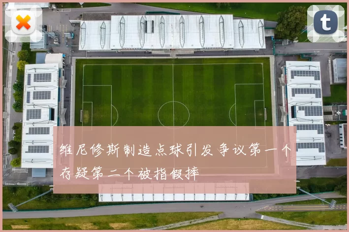 维尼修斯制造点球引发争议第一个存疑第二个被指假摔